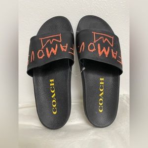 NWOT Coach x Basquiat Sandal Famous Size 8 Slides Sandals